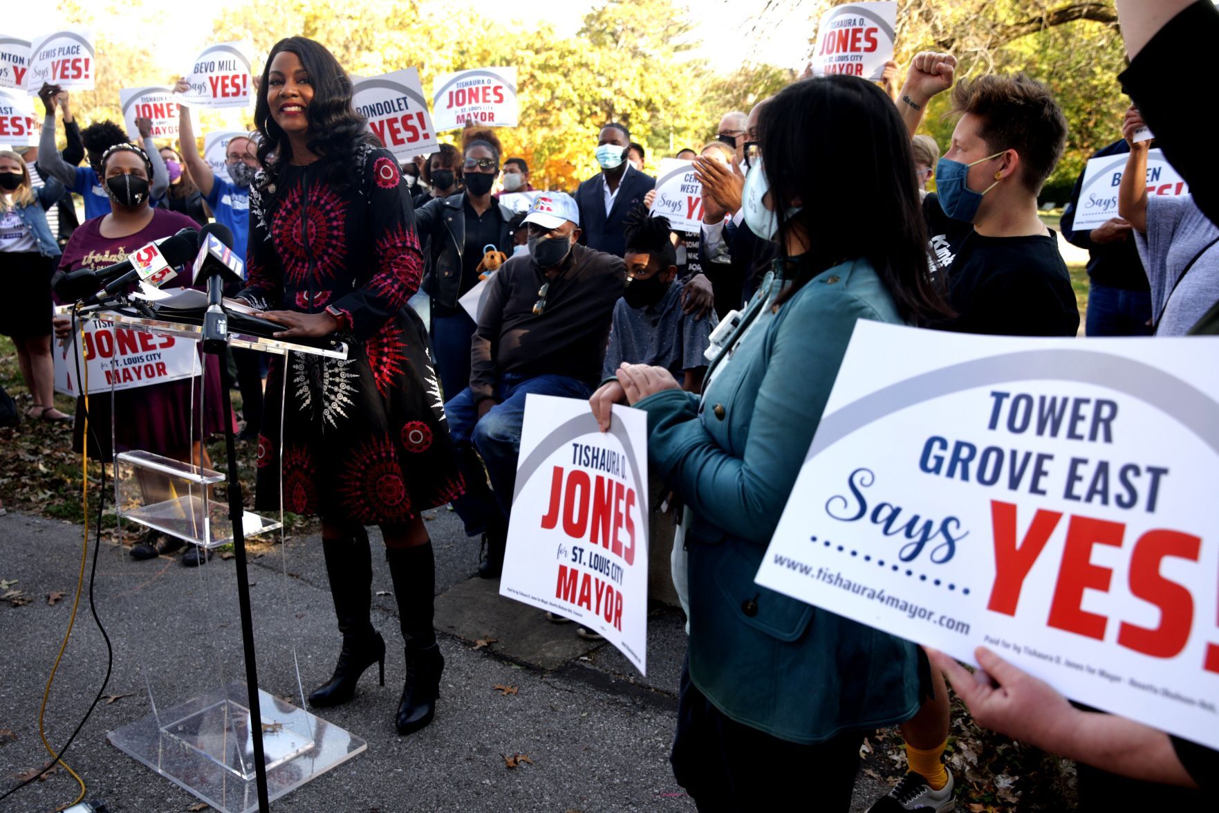 Tishaura Jones kicks off repeat campaign for St. Louis mayor